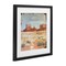 Stupell Industries Desert Postcard Mesa Framed Print Under Glass, design by Petal Prints Design